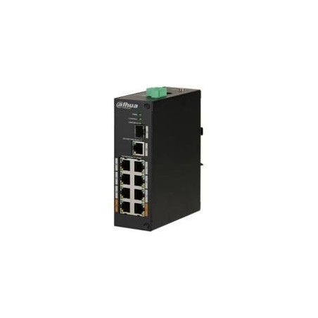 SWITCH. PoE Dahua, port Gigabit x 9, SFP SFP x 1, "PFS3110-8ET-96-V2" (timbru verde 2 lei)