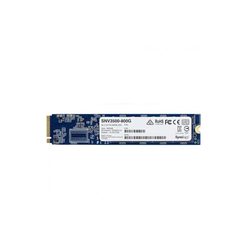 SSD SYNOLOGY SNV3500, 800GB, M.2, PCIe Gen3.0 x4, R/W: 3100/1000 MB/s, "SNV3500-800G"