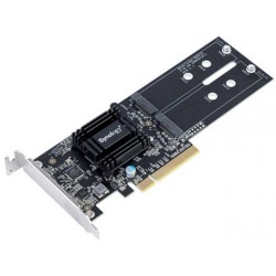 Card PCI-E, adaptor M.2 Synology, intern, PCI-E la M.2 slot x 2, "M2D18"