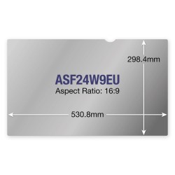 ASF24W9EU Privacy Screen 24" Widescreen, Aspect Ratio 16:9 , "ASF24W9EU"