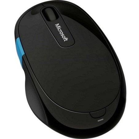 MOUSE MICROSOFT, "Sculpt Comfort", PC sau NB, wireless, Bluetooth, optic, 1000 dpi, butoane/scroll 4/1, , negru, "H3S-00001" (ti
