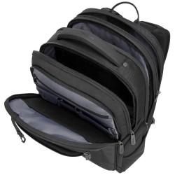 CUCT02BEU Corporate Traveller Backpack 15.4" Black 1680D Ballistic Nylon, "CUCT02BEU"