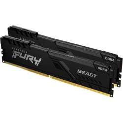 Memorie DDR Kingston DDR4 32 GB, frecventa 2666 MHz, 16 GB x 2 module, radiator, "KF426C16BBK2/32"