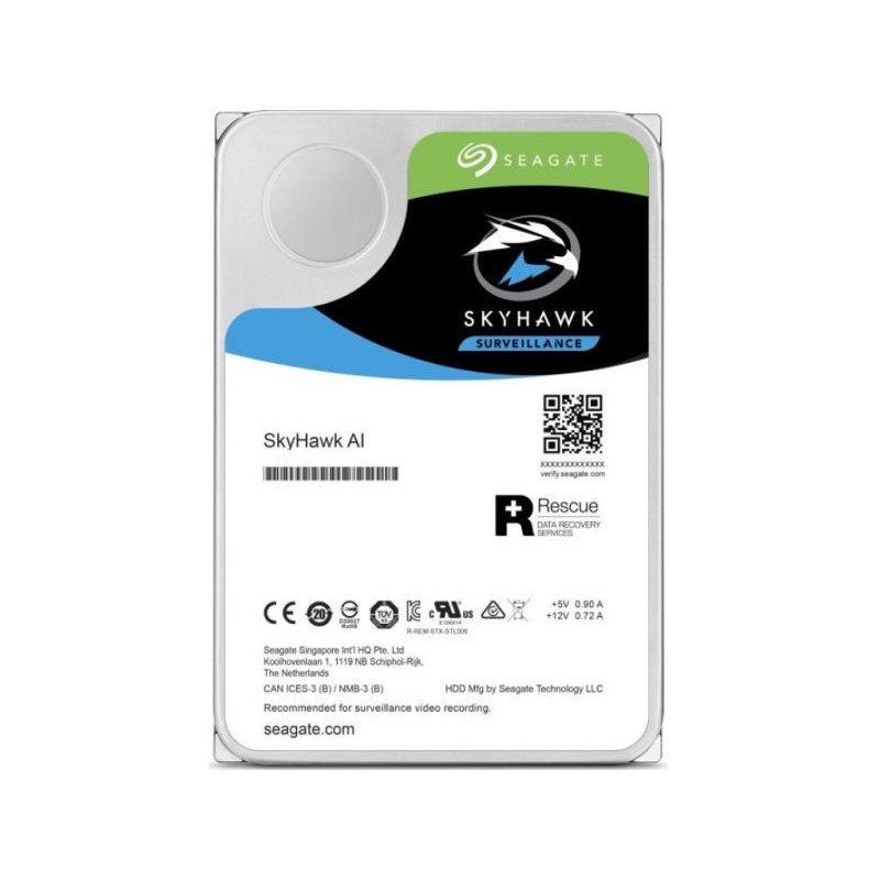 HDD SEAGATE 16TB, SkyHawk, 7.200 rpm, buffer 256 MB, pt supraveghere, "ST16000VE002"