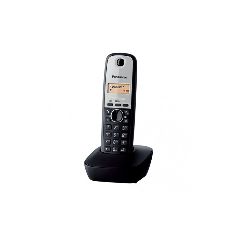 Telefon fara fir gri inchis, KX-TG1911FXG, Panasonic, "KX-TG1911FXG" (timbru verde 0.8 lei)
