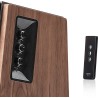 BOXE EDIFIER 2.0, RMS:  60W (2 x 13W, 2 x 17W), telecomanda wireless, volum, bass, treble, dual RCA, brown, "R1600TIII"   (timbr