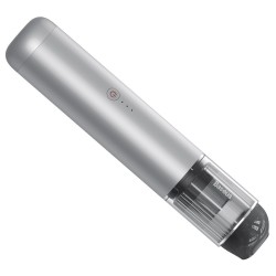 ASPIRATOR de mana Baseus A3, putere aspirare 15000pa, suporta incarcare QC3.0, filtru HEPA, acumulator 4*2000mAh cablu inclus Ty