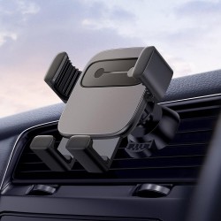 SUPORT AUTO Baseus Cube Gravity pt. SmartPhone, fixare grilaj, negru "SUYL-FK01" - 6953156210004