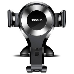 SUPORT AUTO Baseus Osculum pt. SmartPhone, fixare parbriz sau bord prin ventuza, negru + argintiu "SUYL-XP0S" - 6953156268777