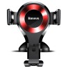 SUPORT AUTO Baseus Osculum pt. SmartPhone, fixare parbriz sau bord prin ventuza, negru + rosu "SUYL-XP09" - 6953156268784