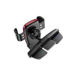 SUPORT AUTO Baseus Metal Age Gravity pt. SmartPhone, fixare in suport CD/DVD player auto, negru "SUYL-J01" - 6953156291508