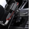 SUPORT AUTO Baseus Metal Age Gravity pt. SmartPhone, fixare in suport CD/DVD player auto, negru "SUYL-J01" - 6953156291508