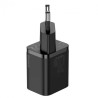 INCARCATOR retea Baseus Super Si, Quick Charge 20W, 1 x USB Type-C 5V/3A max, include cablu USB Type-C la Lightning Iphone 1m, n
