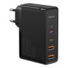 INCARCATOR retea Baseus GaN2 Pro, Quick Charge 3.0 100W, 2 x USB Type-C 5V/3A max, 2 x USB 5V/3A max, negru "CCGAN2P-L01" (timbr