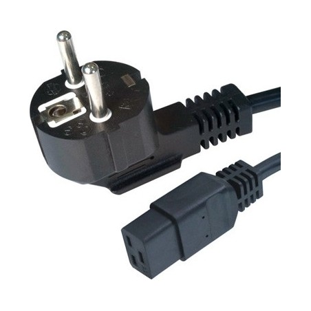 CABLU alimentare GEMBIRD 1.8m, intrare Shucko, iesire C19, 16A, bulk, black, "PC-186-C19" (timbru verde 0.18 lei)
