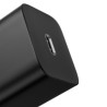 INCARCATOR retea Baseus Super Si, Quick Charge 20W, 1 x USB Type-C 5V/3A max, negru "CCSUP-B01" (timbru verde 0.18 lei) - 695315