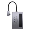 DOCKING Station Baseus Magic Multifunctional,conectare PC USB-C,USB 3.0x1, 3.5mm|card reader MicroSD/SD,USB-Cx1 PD 100W 5V/9V/4.