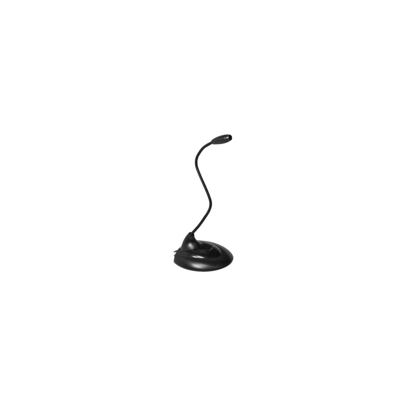 MICROFON LOGILINK, suport tip "picior", conector Jack 3.5 mm, negru, "HS0047" (timbru verde 0.03 lei)