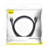 CABLU video Baseus Cafule, HDMI (T) la HDMI (T), rezolutie maxima 4K UHD (3840 x 2160) la 60 Hz, conectori auriti, 2m, negru "CA