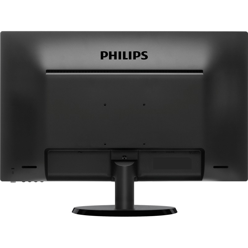 MONITOR PHILIPS 21.5", home, office, TN, Full HD (1920 x 1080), Wide, 200 cd/mp, 5 ms, VGA, HDMI, "223V5LHSB2/00" (timbru verde 
