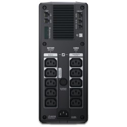 UPS APC, " Back-UPS RS", Line Int. cu management, tower, 1500VA/865W, AVR, IEC x 10, 1 x baterie APCRBC124, display LCD, back-up