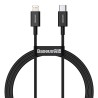 CABLU alimentare si date Baseus Superior, Fast Charging Data Cable pt. smartphone, USB Type-C la Lightning Iphone PD 20W, 1m, ne