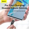 CABLU alimentare si date Baseus Superior, Fast Charging Data Cable pt. smartphone, USB Type-C la USB Type-C 100W, 2m, alb "CATYS