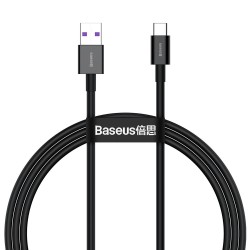 CABLU alimentare si date Baseus Superior, Fast Charging Data Cable pt. smartphone, USB la USB Type-C 66W, 1m, negru "CATYS-01" (
