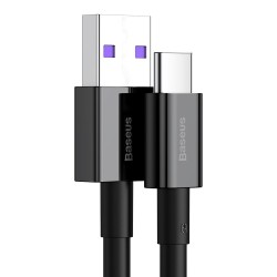 CABLU alimentare si date Baseus Superior, Fast Charging Data Cable pt. smartphone, USB la USB Type-C 66W, 1m, negru "CATYS-01" (