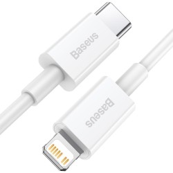 CABLU alimentare si date Baseus Superior, Fast Charging Data Cable pt. smartphone, USB Type-C la Lightning Iphone PD 20W, 1m, al