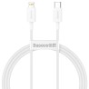 CABLU alimentare si date Baseus Superior, Fast Charging Data Cable pt. smartphone, USB Type-C la Lightning Iphone PD 20W, 1.5m, 