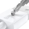 CABLU alimentare si date Baseus Superior, Fast Charging Data Cable pt. smartphone, USB la Micro-USB 2A, 1m, alb "CAMYS-02" (timb
