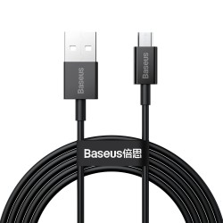 CABLU alimentare si date Baseus Superior, Fast Charging Data Cable pt. smartphone, USB la Micro-USB 2A, 2m, negru "CAMYS-A01" (t