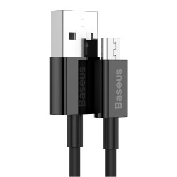 CABLU alimentare si date Baseus Superior, Fast Charging Data Cable pt. smartphone, USB la Micro-USB 2A, 2m, negru "CAMYS-A01" (t