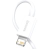 CABLU alimentare si date Baseus Superior, Fast Charging Data Cable pt. smartphone, USB la Lightning Iphone 2.4A, 2m, alb "CALYS-