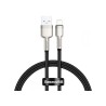 CABLU alimentare si date Baseus Cafule Metal, Fast Charging Data Cable pt. smartphone, USB la Lightning Iphone 2.4A, braided, 0.