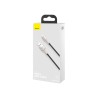 CABLU alimentare si date Baseus Cafule Metal, Fast Charging Data Cable pt. smartphone, USB la Lightning Iphone 2.4A, braided, 0.