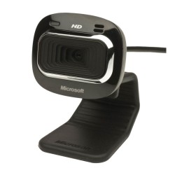 CAMERA  web MICROSOFT LifeCam HD-3000, HD 720 rez 1280 x 720, USB 2.0, microfon, negru, "T4H-00004" (timbru verde 0.18 lei)