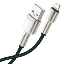 CABLU alimentare si date Baseus Cafule Metal, Fast Charging Data Cable pt. smartphone, USB la Lightning Iphone 2.4A, braided, 1m