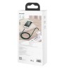 CABLU alimentare si date Baseus Cafule Metal, Fast Charging Data Cable pt. smartphone, USB la Lightning Iphone 2.4A, braided, 1m