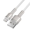 CABLU alimentare si date Baseus Cafule Metal, Fast Charging Data Cable pt. smartphone, USB la Lightning Iphone 2.4A, braided, 2m