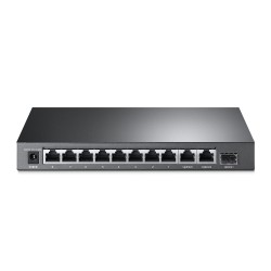 SWITCH TP-LINK 10-Port Gigabit Desktop Switch cu 8-Port PoE+, 123W total power, carcasa metal "TL-SG1210MP" (timbru verde 2 lei)