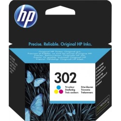 Cartus Cerneala Original HP Color, nr.302, pentru DeskJet 2130|3639, , (timbru verde 0.15 lei), "F6U65AE"