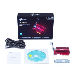 PLACA RETEA TP-LINK , intern, PCI-E, port RJ-45, 10000 Mbps, "TX401"
