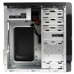CARCASA SPACER, Mini Tower, mATX, "MOON", 450 (230W for 450 Desktop PC), USB 2.0 x 4, Jack 3.5mm x 2, "SPC-MOON" (timbru verde 0