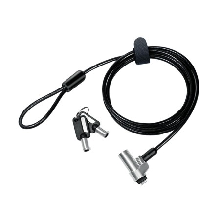 CABLU securitate LOGILINK pt. notebook, slot nano, 2 chei standard, 1.8m, cablu aliaj-zinc, permite pivotant si rotire, "NBS013"