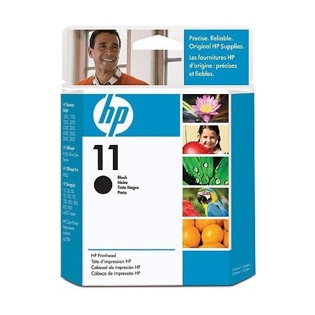 Cap Printare Original HP Black, nr.11, pentru DesignJet 500|600|CP1700|2xxx, , (timbru verde 0.15 lei), "C4810A"