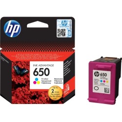 Cartus Cerneala Original HP Color, nr.650, pentru DJ 1015|1515|2515|2545|2645|3515|3545|4515, , (timbru verde 0.15 lei), "CZ102A