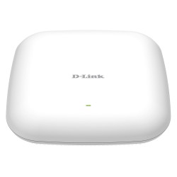 ACCESS POINT D-LINK wireless AX1800Mbps, 1 port Gigabit, 2 antene interne, dual band AX1800, 2.4GHz &amp; 5GHz, POE 802.3at, Wi-