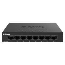SWITCH D-Link, Gigabit x 8, carcasa metalica, "DGS-108GL" (timbru verde 2 lei)